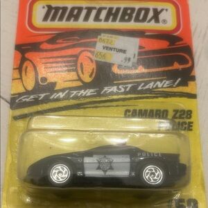 Matchbox Camaro z28 police car
